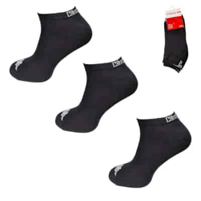 STOPKI MĘSKIE KAPPA 3 PAK CZARNE 39/42