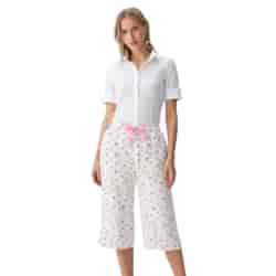 Spodnie damskie do spania 3/4