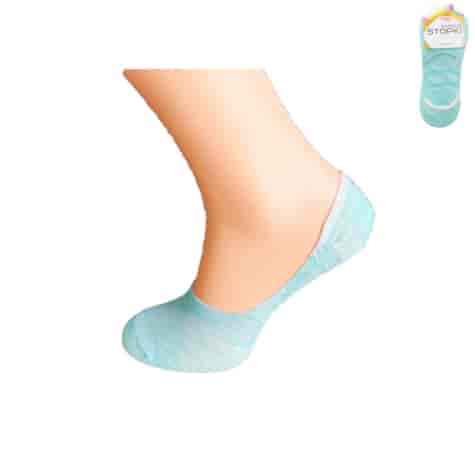 Baleriny damskie z silikonem melanż