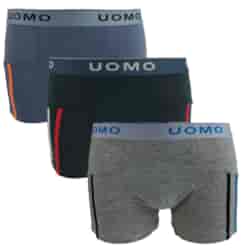 Bokserki męskie bawełniane UOMO