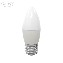 Żarówka LED 7W E27 C37. Barwa: Neutralna