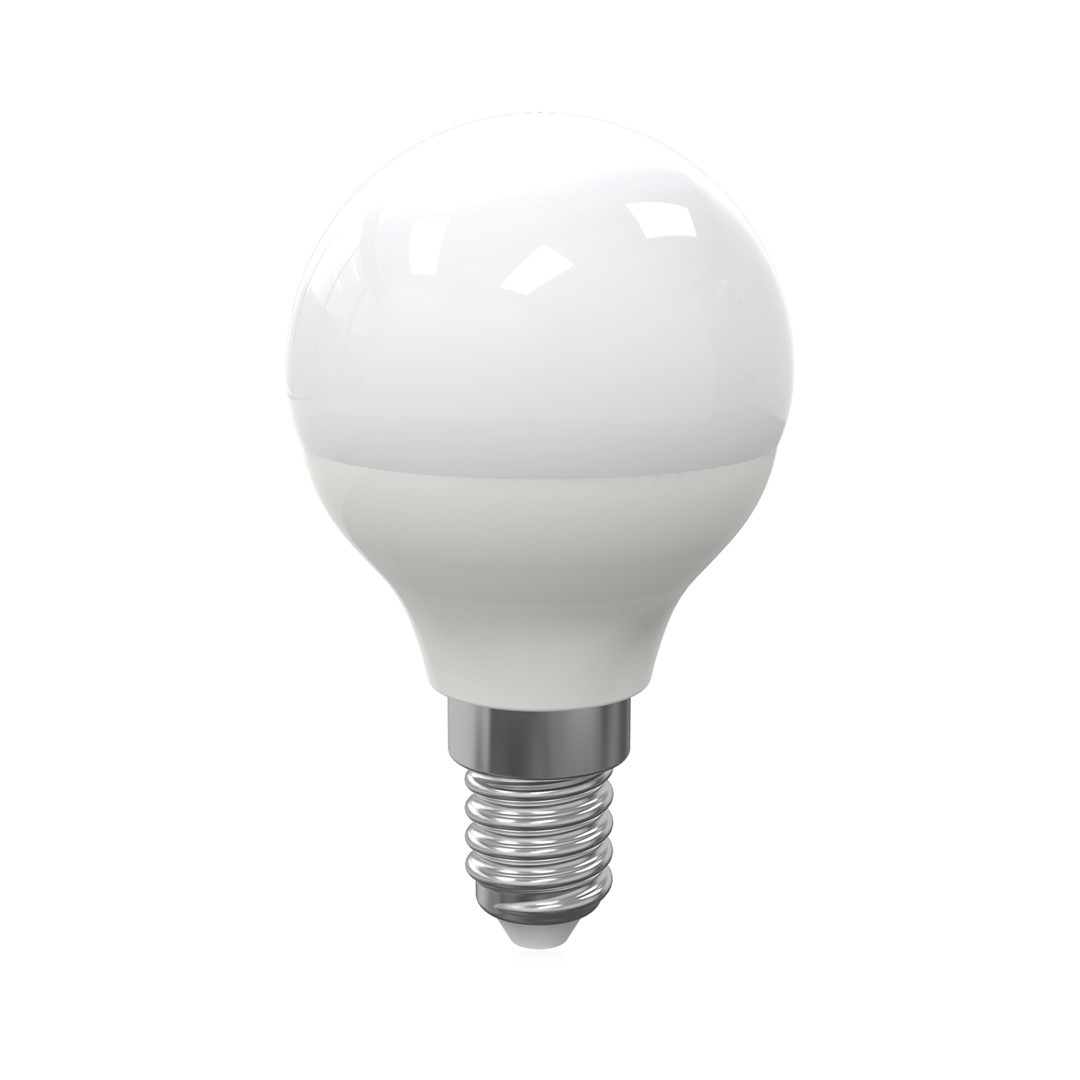 Żarówka LED 7W E14 G45 Kulka. Barwa: Ciepła